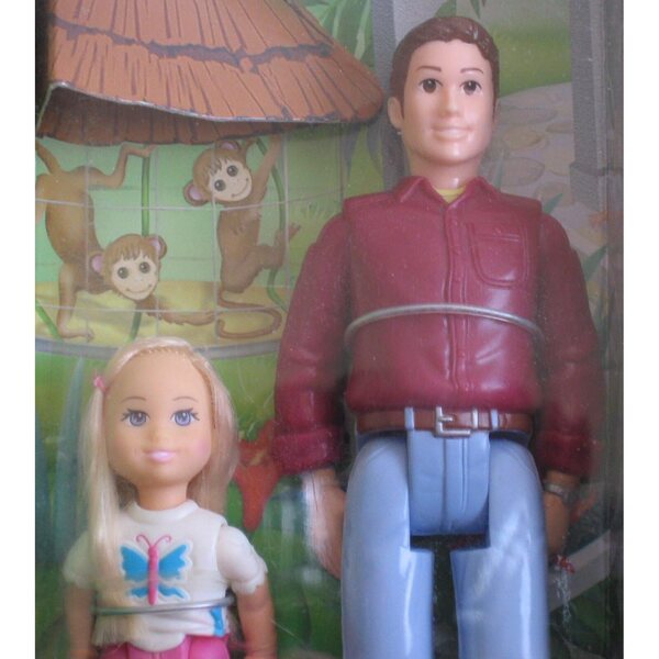 Fisher-Price Loving Family: Personaggi Casa delle Bambole Papà e Sorella
