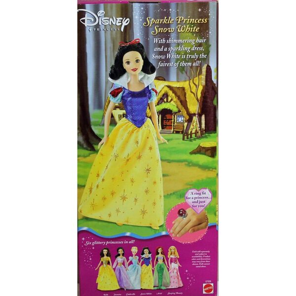 Disney Princess Snow White Sparkle Princess Puppe, perfekt als Geschenk
