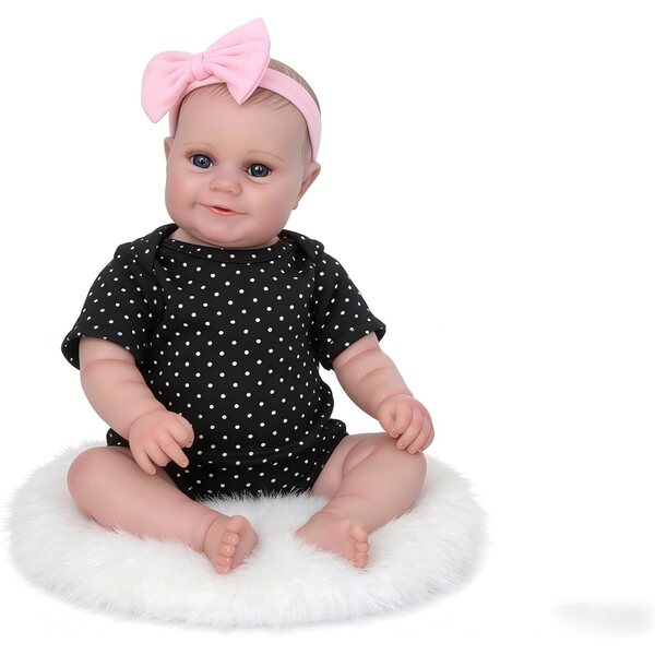 iCradle Reborn Baby Dolls 20 pollici - Bambola realistica morbida e fatta a mano