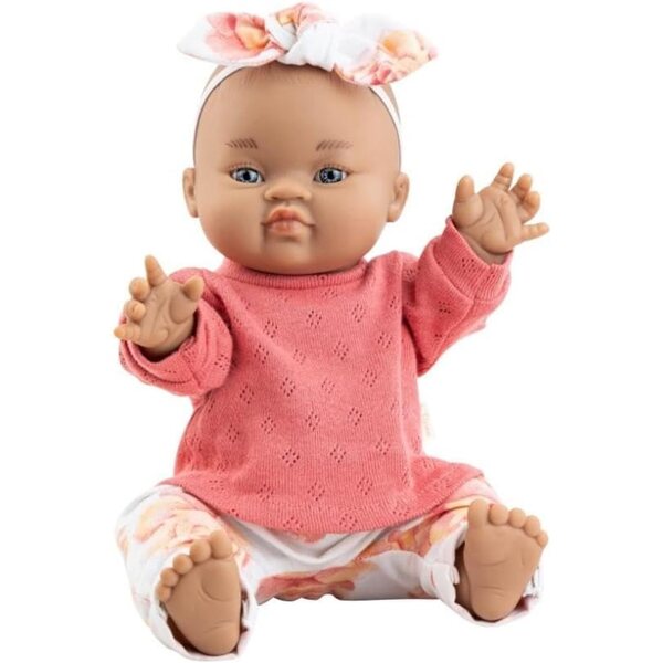 Paola Reina Gordi Puppe 34 cm – Realistische Puppe, ideal zum Spielen und Kuscheln