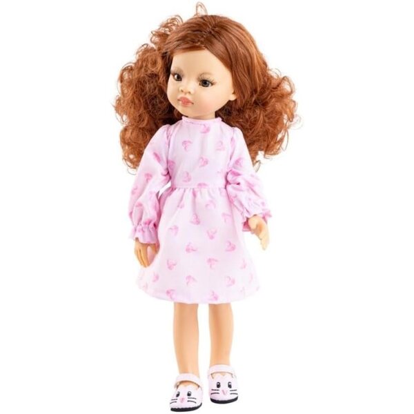 Paola Reina Amigas Celia Puppe 32 cm mit roten Locken – Qualitätsspielzeug