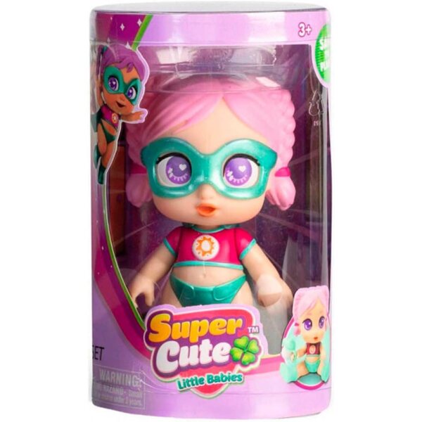 Supersüße kleine Babys: 12 cm bewegliche Mini-Superhelden-Puppen – 5 Modelle