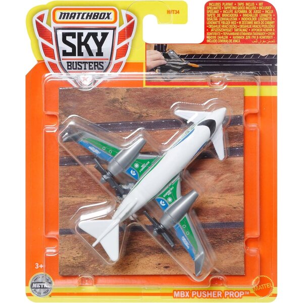 Streichholzschachtel-Flugzeug mit Spielmatte MATTEL Mod Sdos – Mehrfarbiges Spielzeug für Kinder