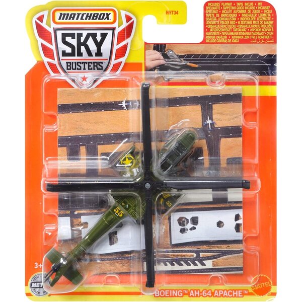 Streichholzschachtel-Flugzeug mit Spielmatte MATTEL Mod Sdos – Mehrfarbiges Spielzeug für Kinder