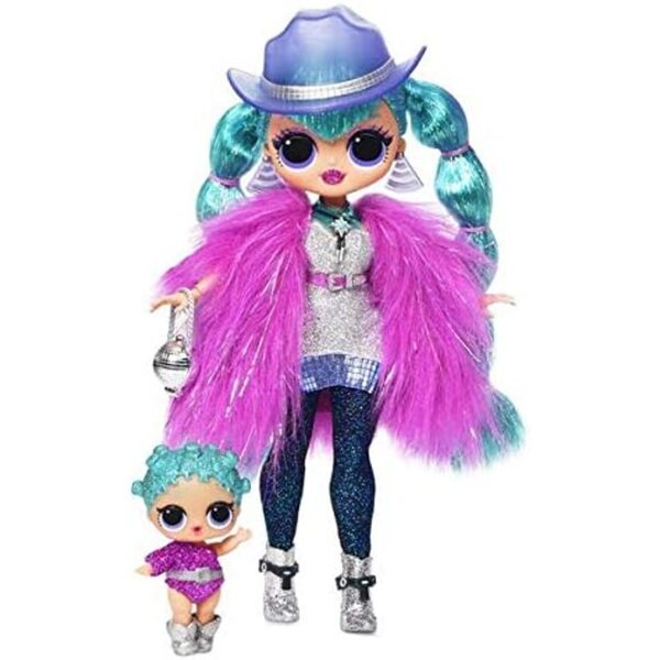 MGA LOL Surprise OMG Winter Disco Cosmic Nova – Puppe 27 cm mit 25 Überraschungen