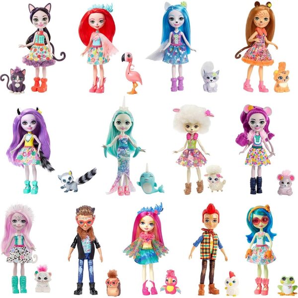 Enchantimals Puppe mit Welpenfreund Mattel – Kreatives und lustiges Spiel