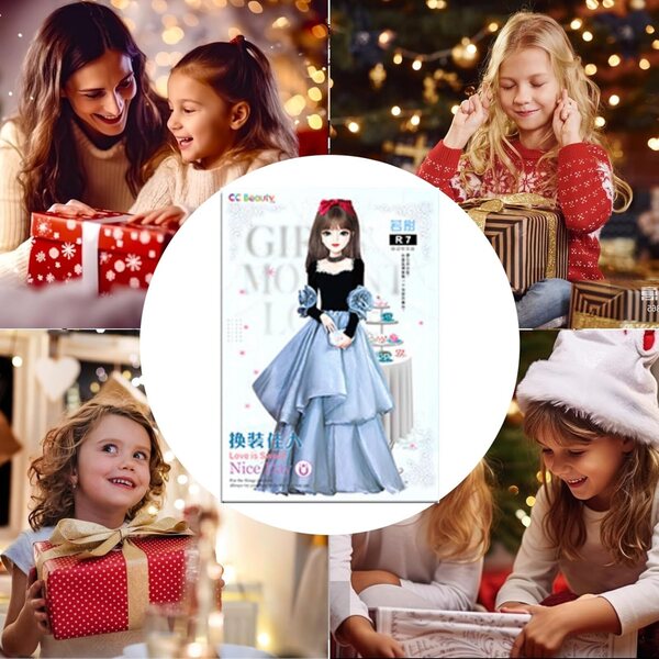 Magnetische Anziehpuppen mit über 30 Outfits – sicheres Kreativspiel für Kinder