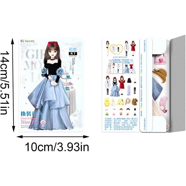 Magnetische Anziehpuppen mit über 30 Outfits – sicheres Kreativspiel für Kinder