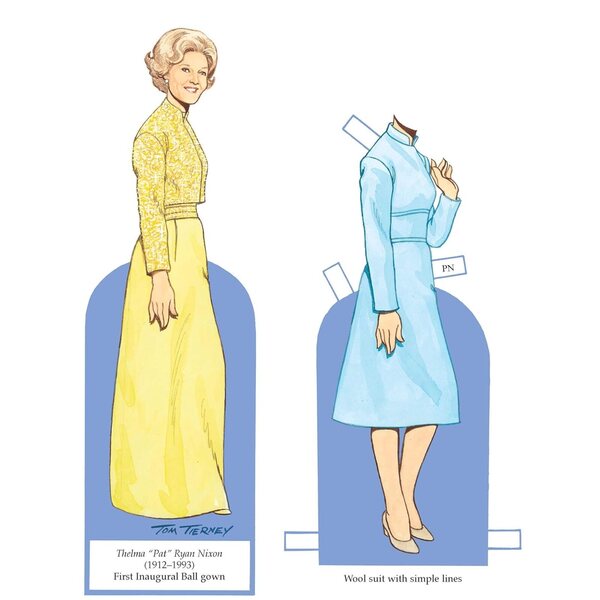 Mode der First Ladies Paper Dolls: Ikonische Kleider der First Ladies Amerikas