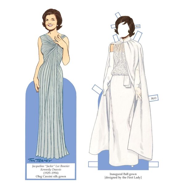 Mode der First Ladies Paper Dolls: Ikonische Kleider der First Ladies Amerikas