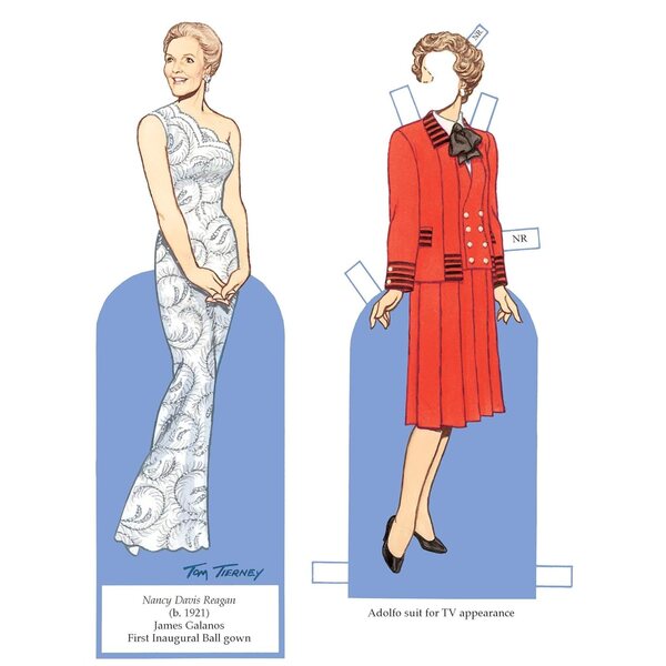 Mode der First Ladies Paper Dolls: Ikonische Kleider der First Ladies Amerikas