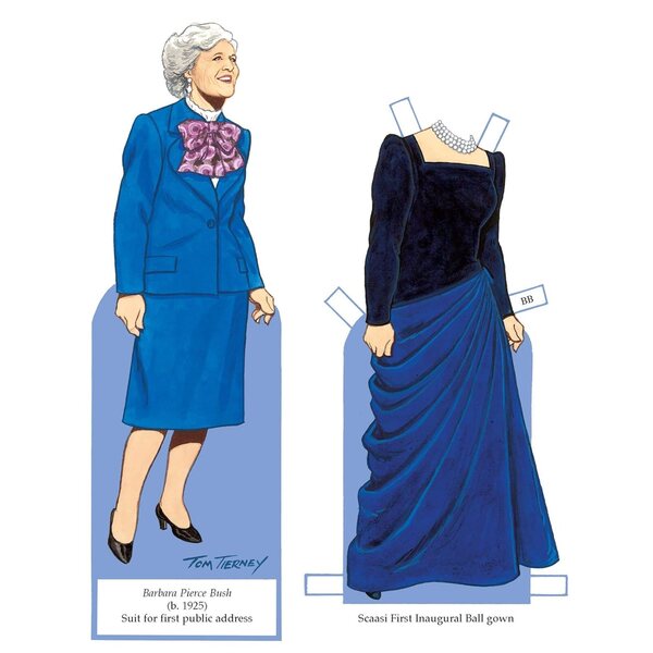 Mode der First Ladies Paper Dolls: Ikonische Kleider der First Ladies Amerikas