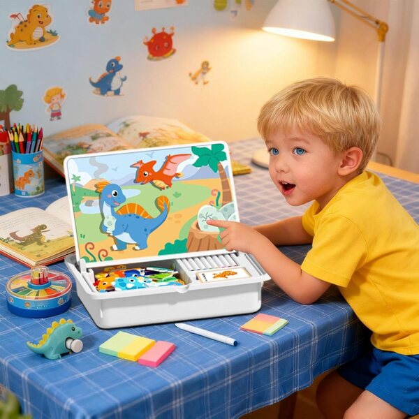 Educational Magnetic Puzzle for Children - Creative and Portable Dress Up Game