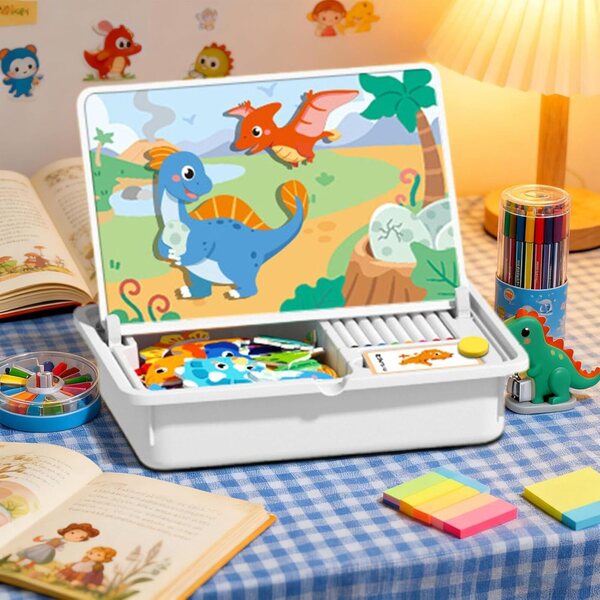Educational Magnetic Puzzle for Children - Creative and Portable Dress Up Game