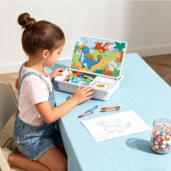 Educational Magnetic Puzzle for Children - Creative and Portable Dress Up Game