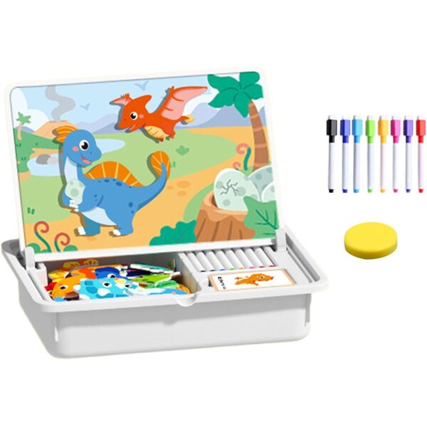 Educational Magnetic Puzzle for Children - Creative and Portable Dress Up Game