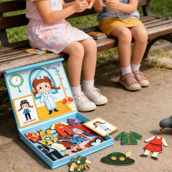 Magnetisches Anziehspiel für Kinder von 3–6 Jahren – Entwicklung von Kreativität und motorischen Fähigkeiten
