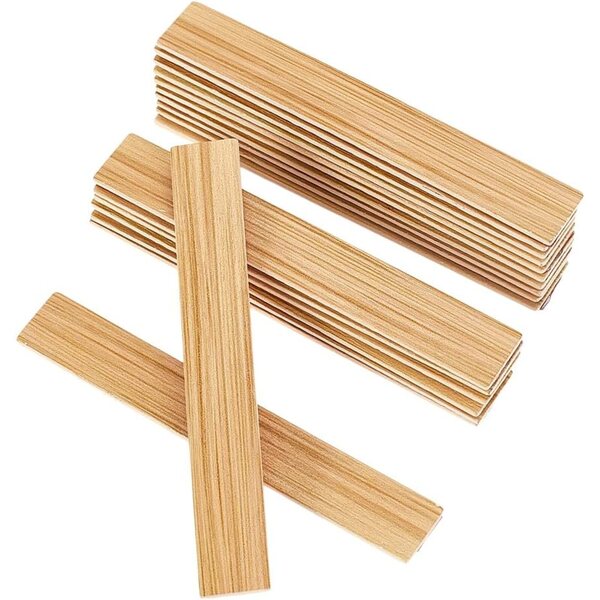 AHANDMAKER 40 pavimenti autoadesivi in legno per casa delle bambole scala 1:12