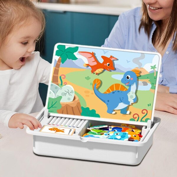 Doppelseitiges Magnetpuzzle für Kinder – Lern- und Kreativspiel im Vorschulalter