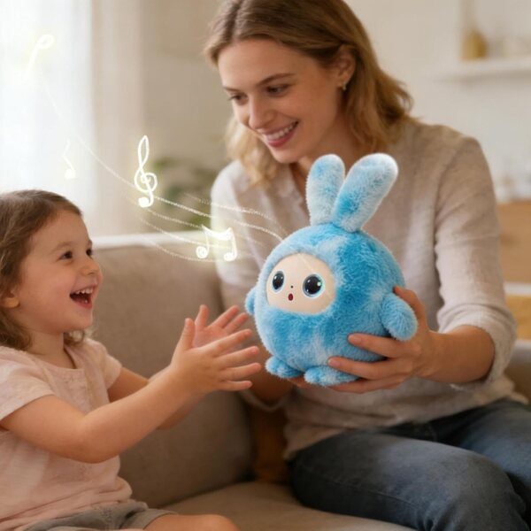 Peluche AI Intelligente Educativo per Bambini con Clonazione Vocale e Funzioni Interattive