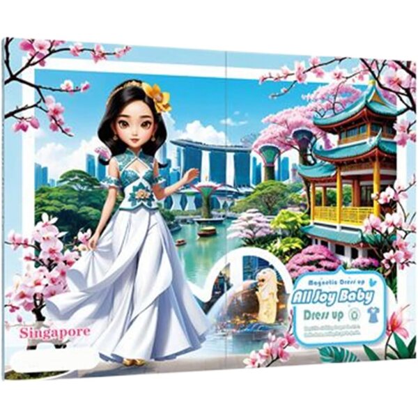 Magnetic Dress Up Princess: Magnetisches kreatives Rollenspiel für Kinder