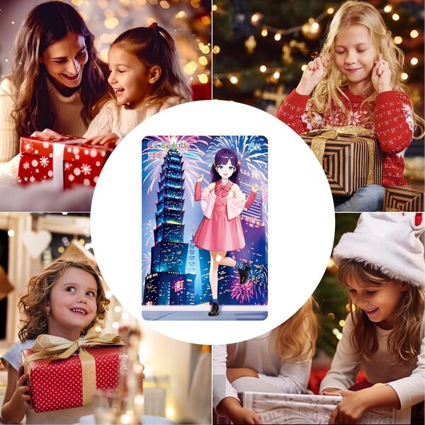 Lambo Magnetisches Puppen-Ankleidespiel für Kinder – Kreatives Magnetpapier-Set