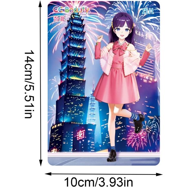 Lambo Magnetisches Puppen-Ankleidespiel für Kinder – Kreatives Magnetpapier-Set