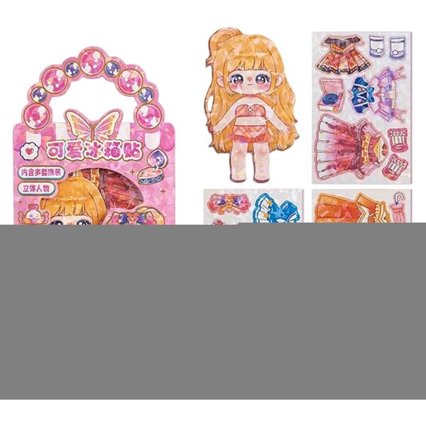 3D-Magnetverband – Kreativspiel Magnetkleider 18x10cm für Kinder und Sammler