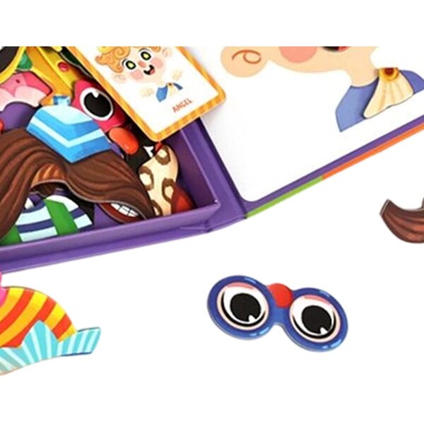 Generisches magnetisches Anziehspiel für Kinder von 3–6 Jahren – pädagogisch und kreativ