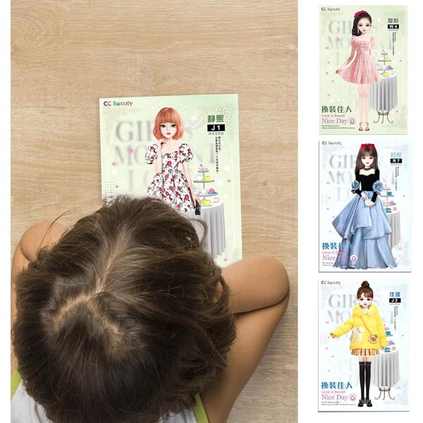 Bambole da Vestire Magnetiche per Bambine con Oltre 30 Abiti - Gioco Creativo e Sicuro