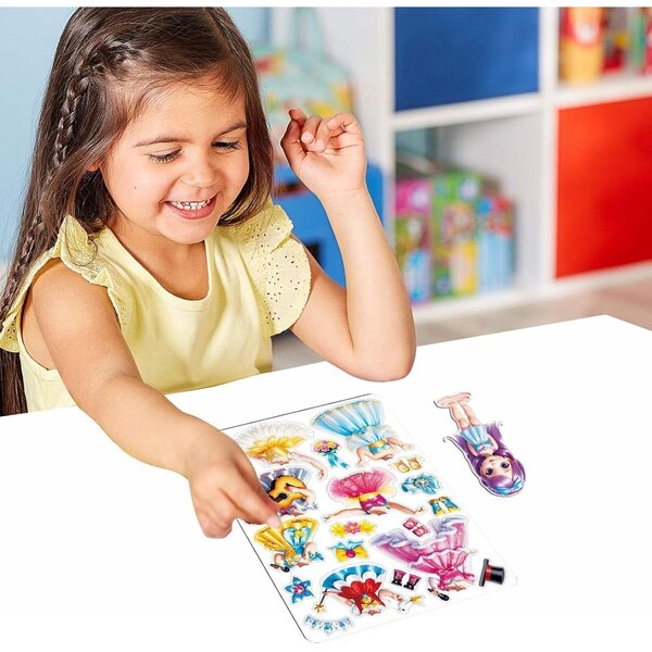 Magnetische Prinzessin zum Anziehen – magnetische Papierpuppe für Kinder aus Acryl