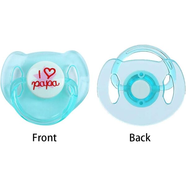 Accessori realistici per bambole Reborn: 4 ciucci magnetici KTOO per neonato