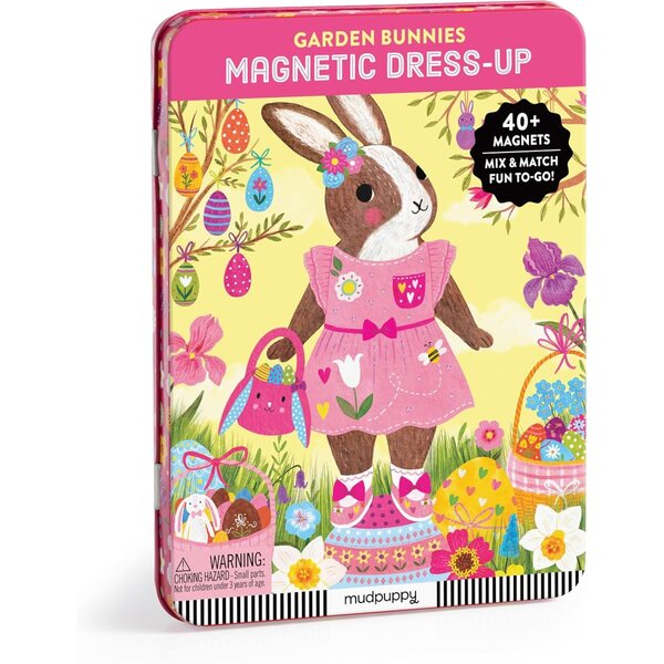 Garden Bunnies Magnetic Dress-Up: Magnetisches Lernspiel für Kinder