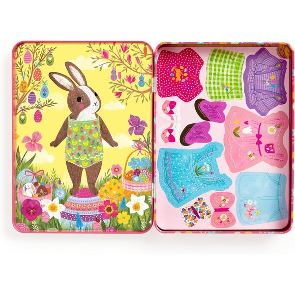 Garden Bunnies Magnetic Dress-Up: Magnetisches Lernspiel für Kinder