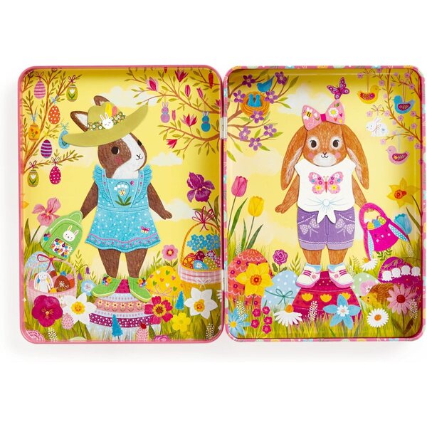 Garden Bunnies Magnetic Dress-Up: Magnetisches Lernspiel für Kinder