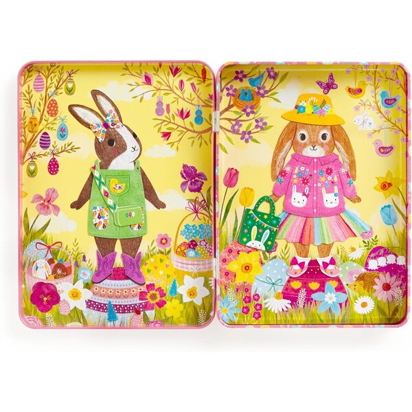 Garden Bunnies Magnetic Dress-Up: Magnetisches Lernspiel für Kinder