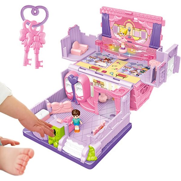 Casa delle Bambole con Musica e Arredi Completi – Giochi Creativi per Bambini 3+