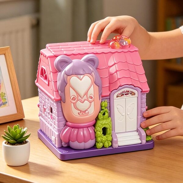 Casa delle Bambole con Musica e Arredi Completi – Giochi Creativi per Bambini 3+