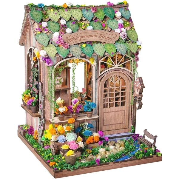 Casa delle Bambole in Miniatura TAIZhiChen Kit Fai-da-Te in MDF, Regalo Creativo