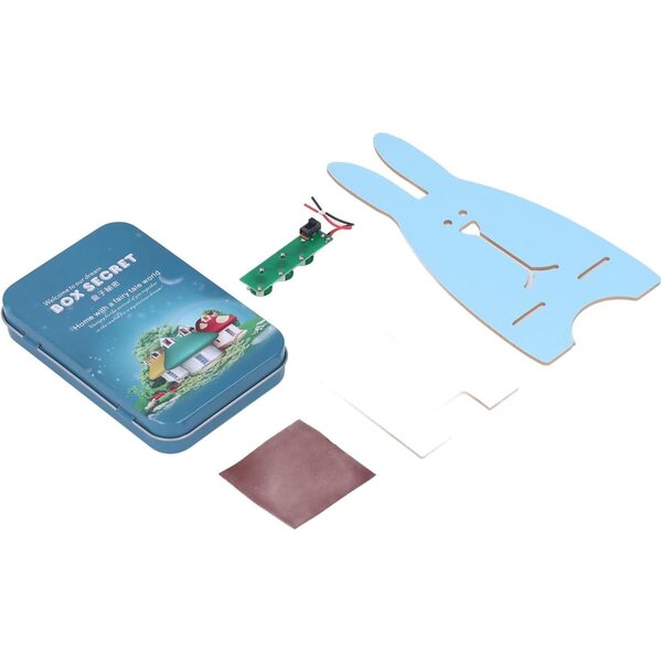 Kit Casa delle Bambole Miniatura Fai-da-Te per Bambini con Batteria, Sicuro e Creativo