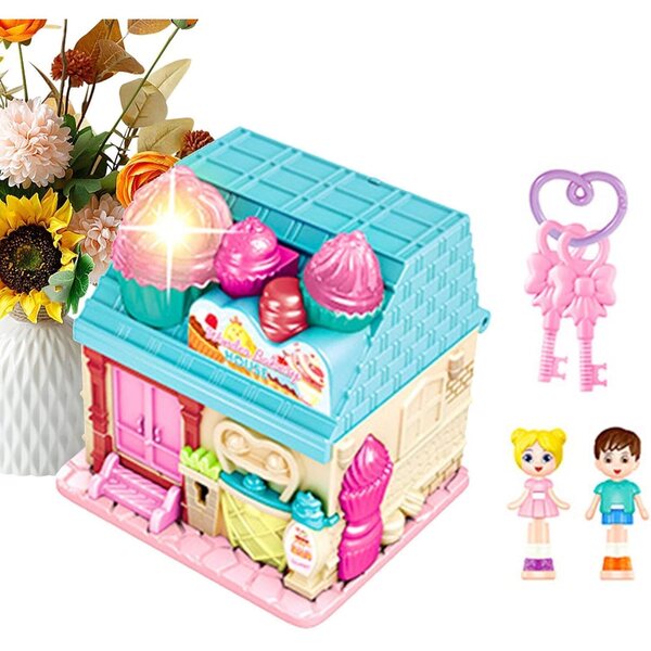 Casa delle Bambole con Musica e Luce - Villa Giocattolo per Bambini 3+