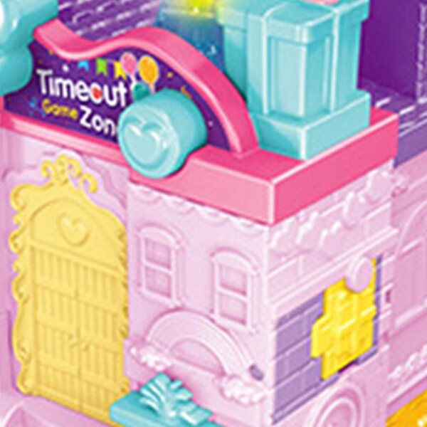 Casa delle bambole con luce e musica Villa Fantasy per gioco creativo bambine
