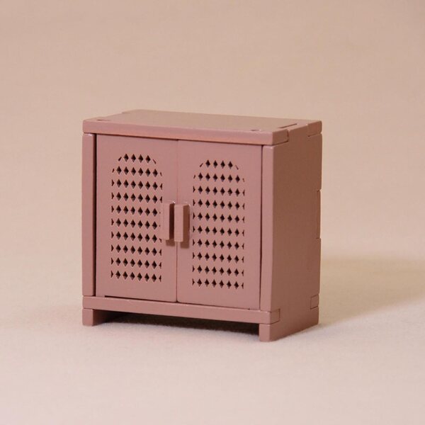 Sharplace Mini Mobili in Legno 1:12 per Case delle Bambole Rosa, Decorazione Dettagliata