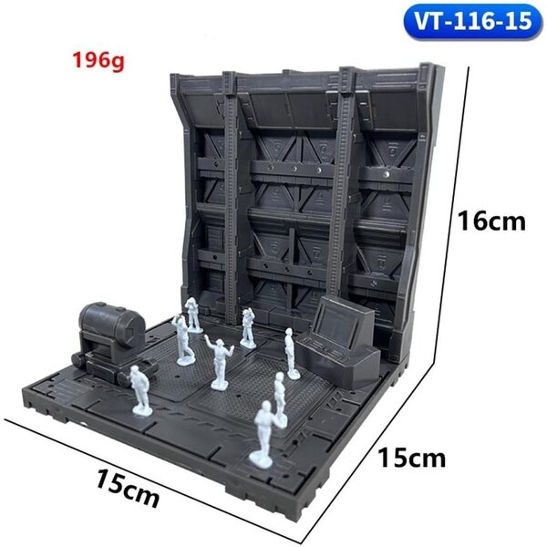 Base Esposizione Scene di Battaglia per Action Figure e Diorami Fxzqgnh