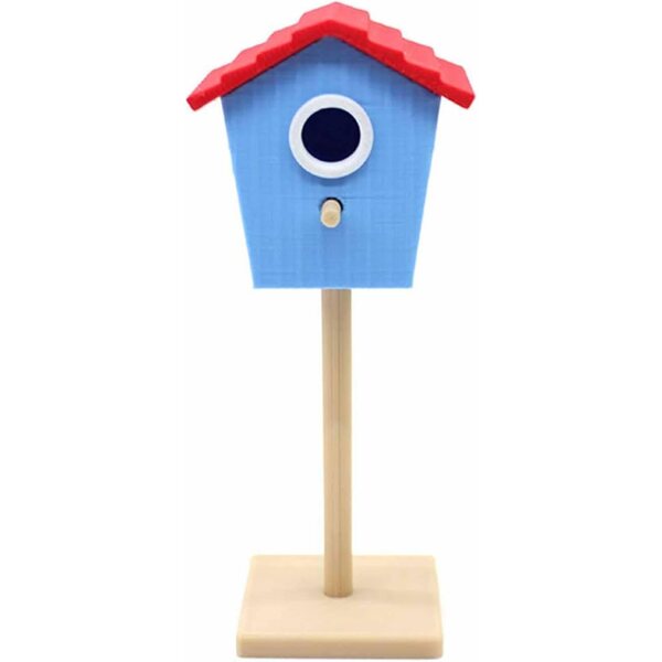 Casetta per Uccelli Miniatura 1:12 in PLA per Casa delle Bambole Accessorio Decorativo