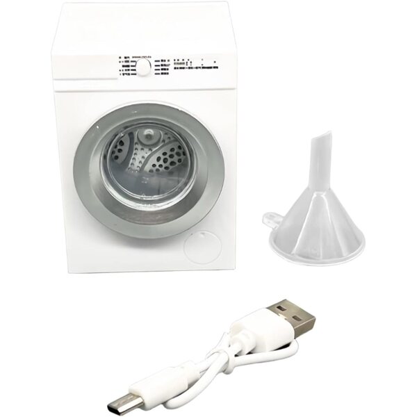 Lavatrice Miniatura Casa delle Bambole 1:12 Accessorio Decorativo Bianco FewNvWa