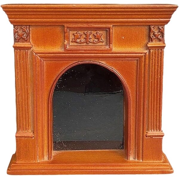 Sharplace Caminetto Miniatura 1:12 in Legno per Casa delle Bambole Decorativo