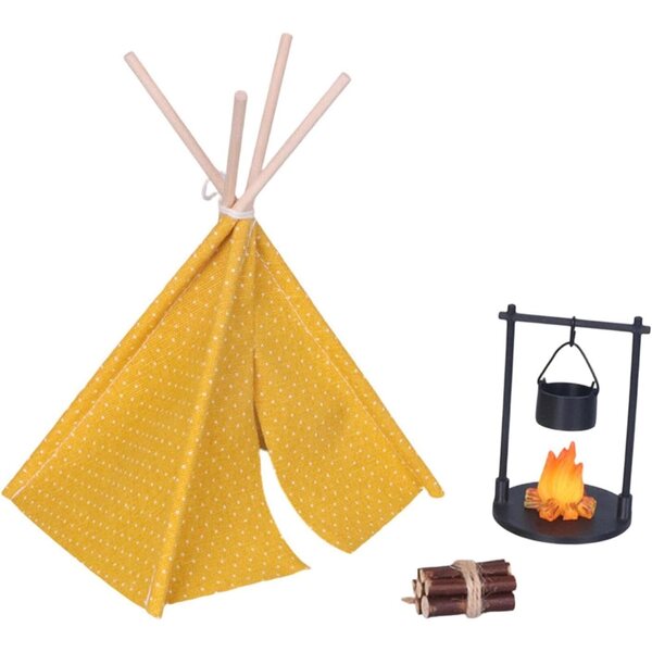 Accessori Miniatura per Tende da Campeggio Colcolo 1:12 per Case delle Bambole
