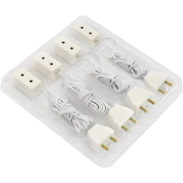 4 x Mini Prese 1:12 in Metallo e PP per Casa delle Bambole, Accessori Decorativi Realistici