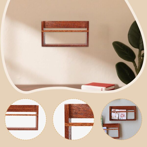 harayaa Libreria in Miniatura in Legno per Casa delle Bambole 1/8 1/6 Stile B Corto